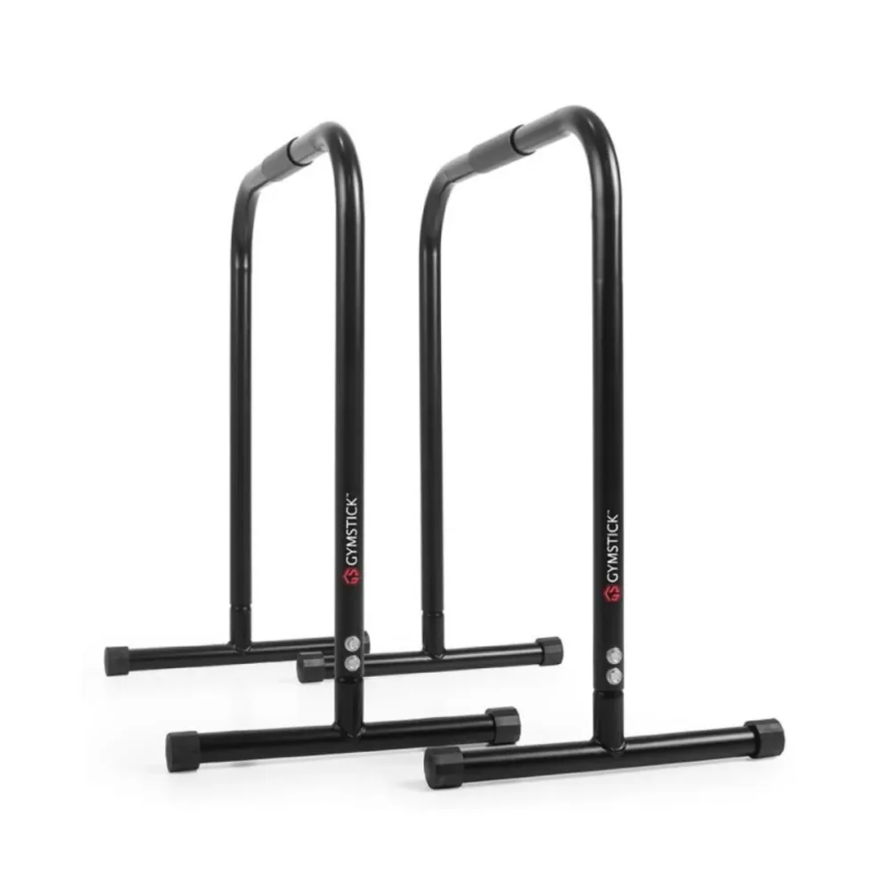 Gymstick Hi-Rise Parallettes Schwarz, Herren, Größe: 0