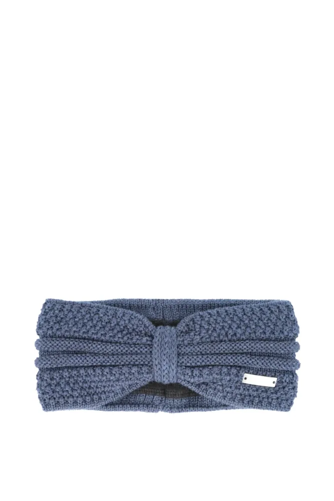 Eisglut Esmeraldal Merino Damen Stirnband Blau, Damen, Größe: ONE SIZE