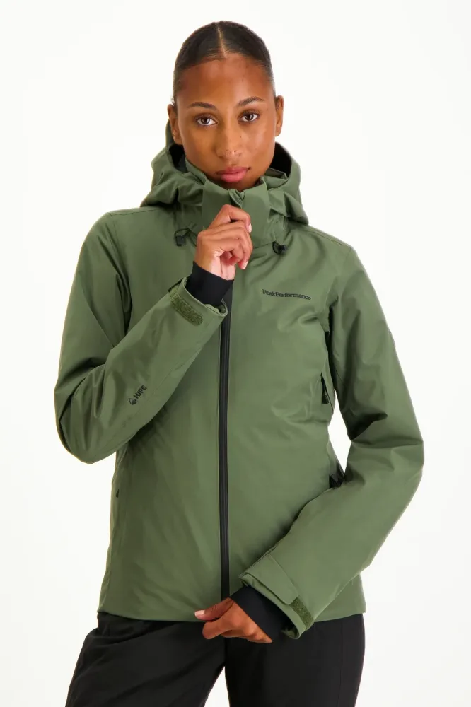 PEAK PERFORMANCE Anima Damen Skijacke Grün, Damen, Größe: XL