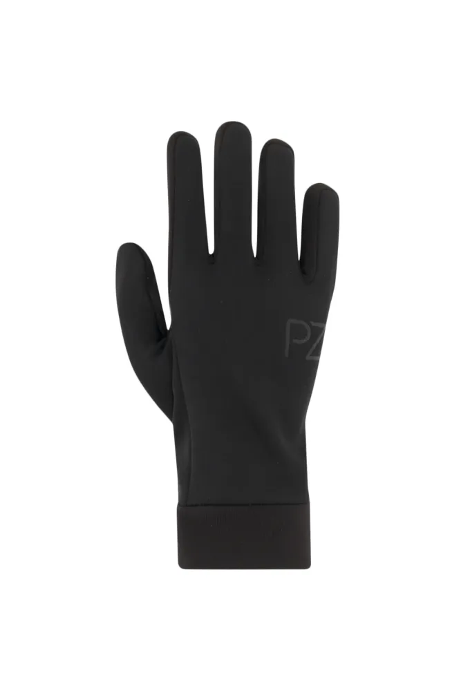 POWERZONE Softshell Handschuh Schwarz, Herren, Größe: S