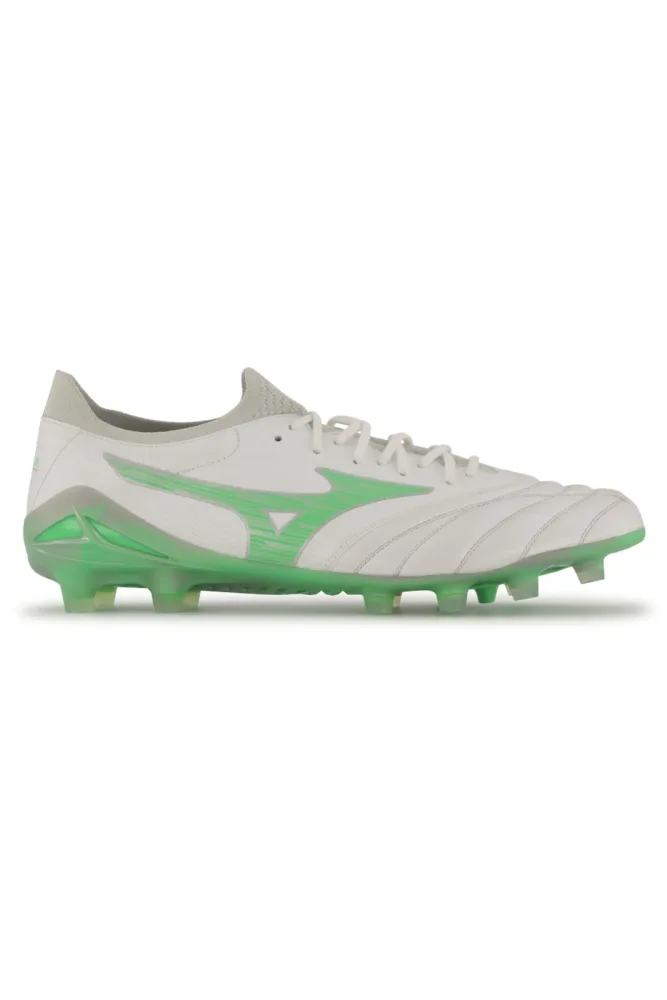 Mizuno Morelia Neo IV Beta Elite FG Herren Fussballschuh Weiss, Herren, Größe: 11