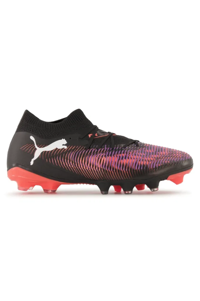PUMA Future 8 Match FG/AG Fussballschuh Schwarz, Herren, Größe: 8