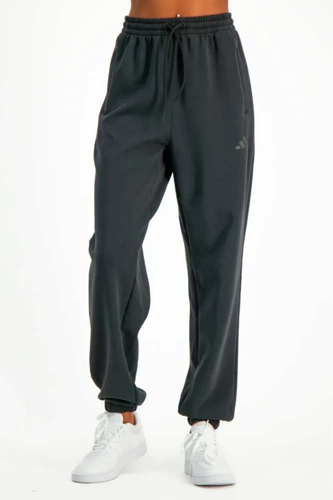 adidas Designed for Training Warm-Up Damen Trainerhose Schwarz, Damen, Größe: L