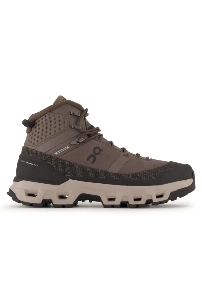 ON Cloudrock Trek Waterproof Herren Wanderschuh Braun, Herren, Größe: 8