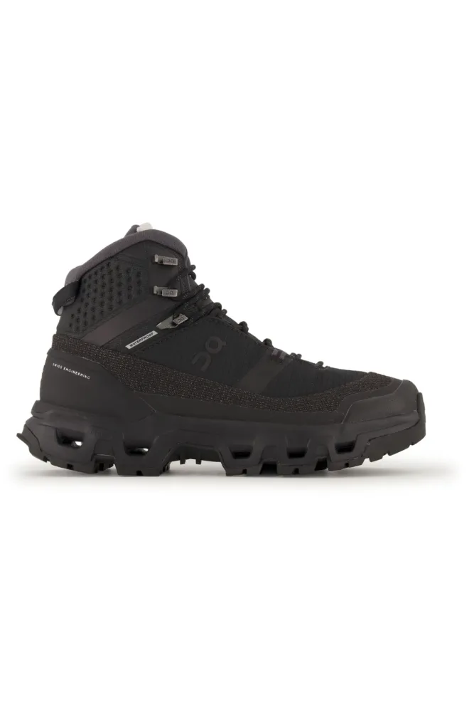 ON Cloudrock Trek Waterproof Damen Wanderschuh Schwarz, Damen, Größe: 6 1/2