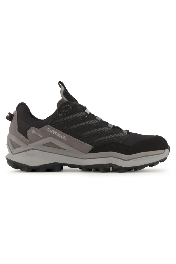 LOWA Maddox Pro Lo Gore-Tex® Herren Trekkingschuh Schwarz, Herren, Größe: 7 1/2