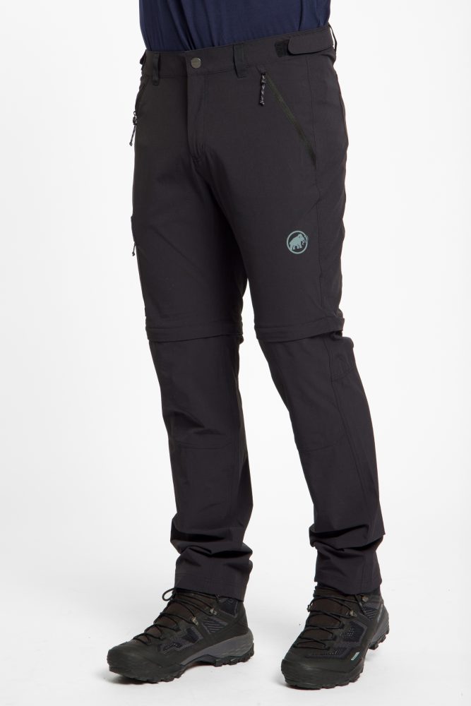 MAMMUT Runbold IV Zip-Off Langgrösse Herren Wanderhose Schwarz, Herren, Größe: 54L