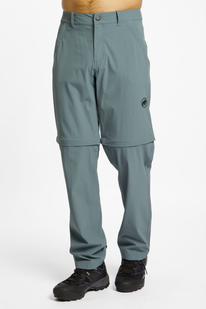 MAMMUT Hiking V Zip-Off Herren Wanderhose Grau, Herren, Größe: 52