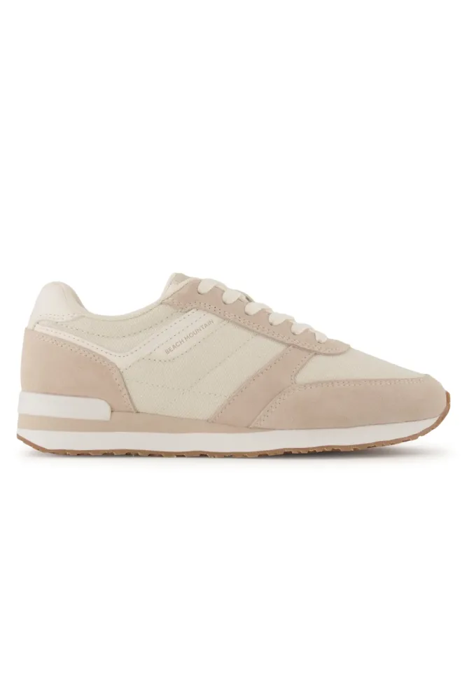 BEACH MOUNTAIN Re-Runner 2.0 Damen Sneaker Beige, Damen, Größe: 38