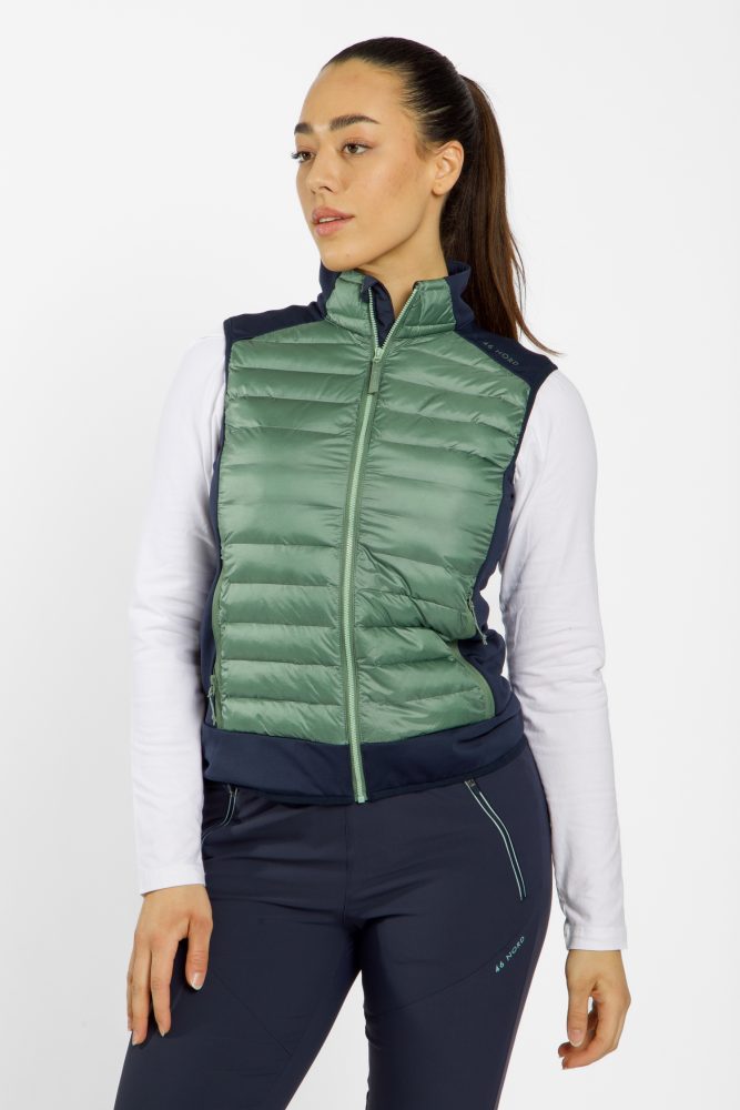 46 NORD Damen Gilet Grün, Damen, Größe: 42