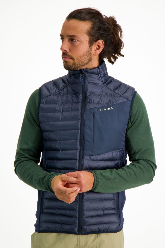 46 NORD Herren Gilet Blau, Herren, Größe: M