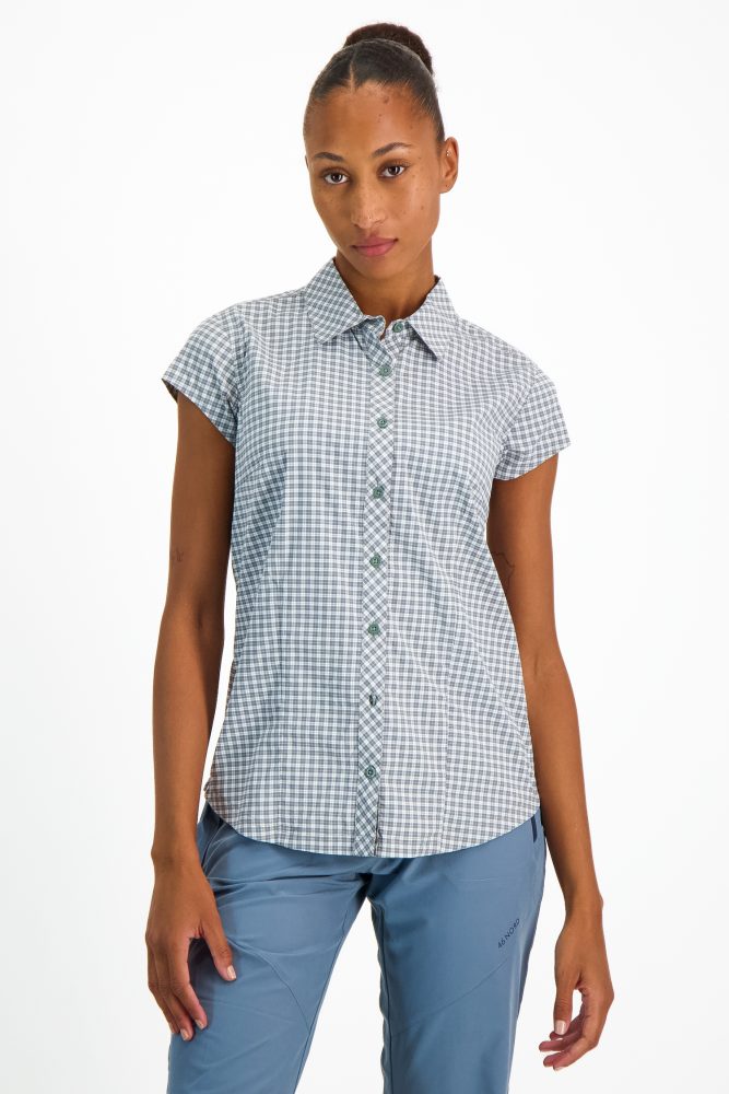 46 NORD Damen Wanderbluse Blau, Damen, Größe: 36