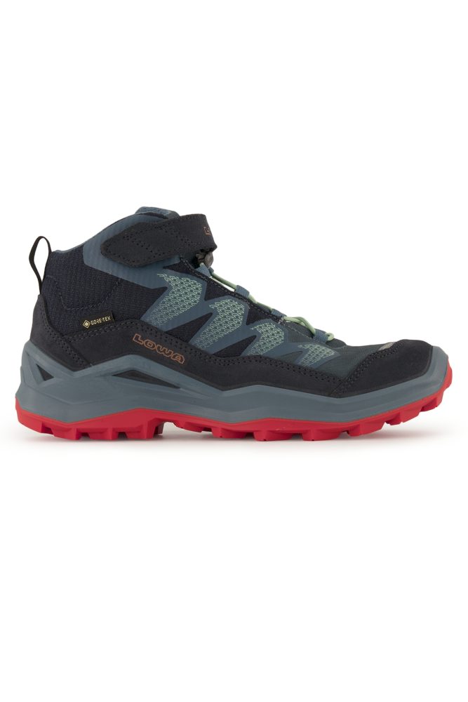 LOWA Maddox Pro Mid VC Gore-Tex® Kinder Wanderschuh Blau, , Größe: 29