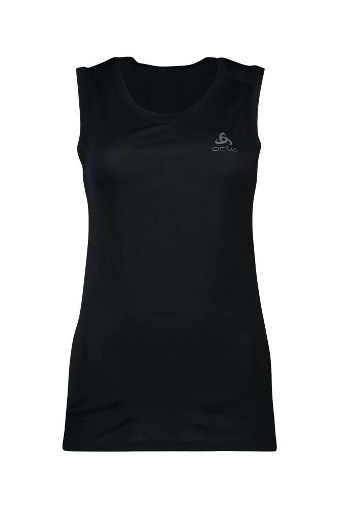 Odlo Merino 160 Base Layer Tank für Damen - Wandern, Radsport - schwarz, XS