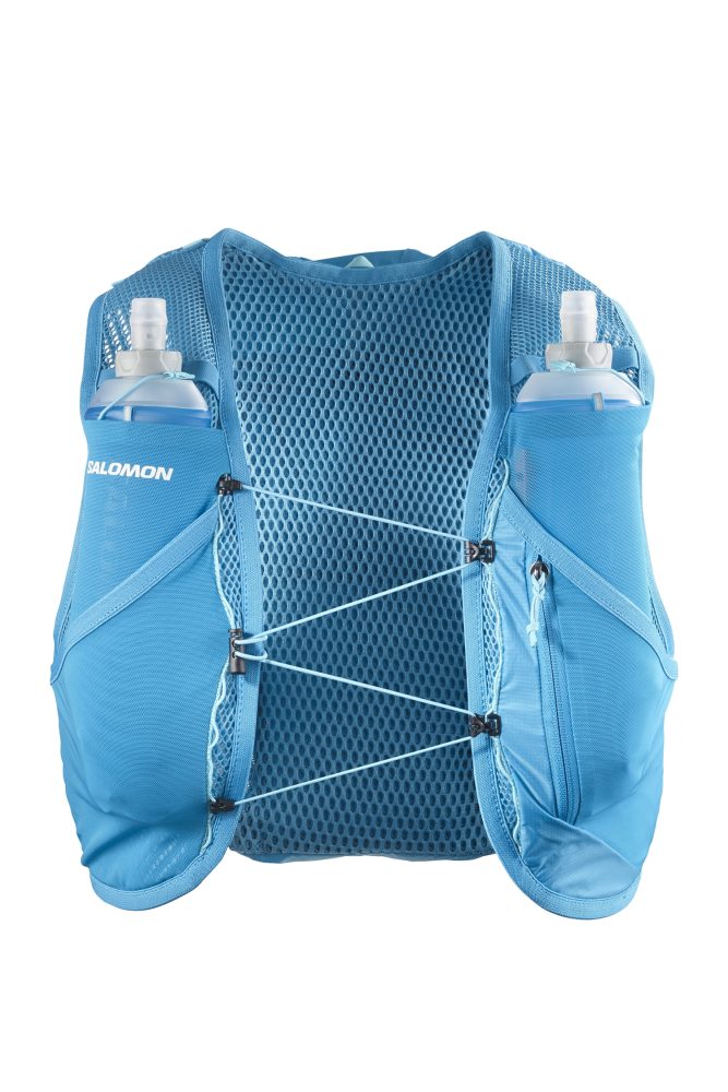 Salomon Active Skin Set 8 L Laufrucksack Blau, Herren, Größe: L