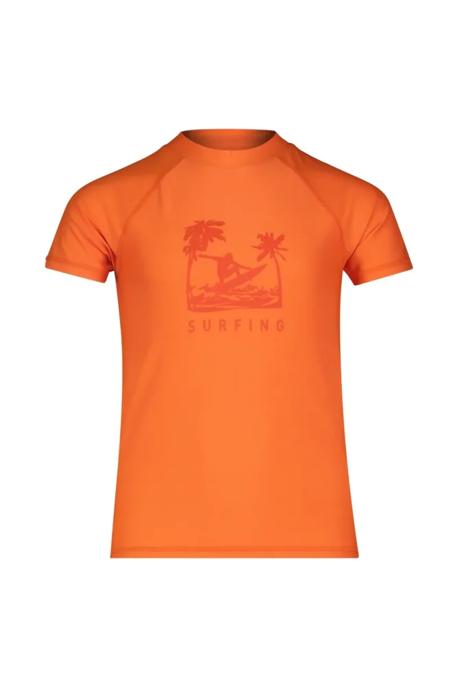 BEACH MOUNTAIN 50+ Kinder Lycra Shirt Orange, , Größe: 104