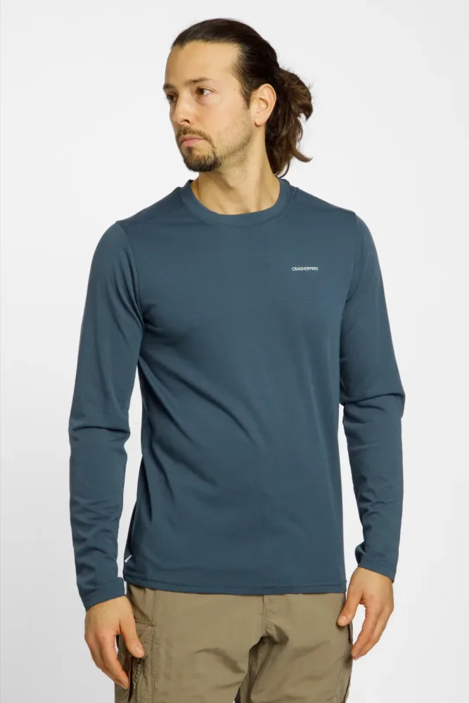 Craghoppers NosiLife Anti-Insect Abel Herren Longsleeve Türkis, Herren, Größe: M