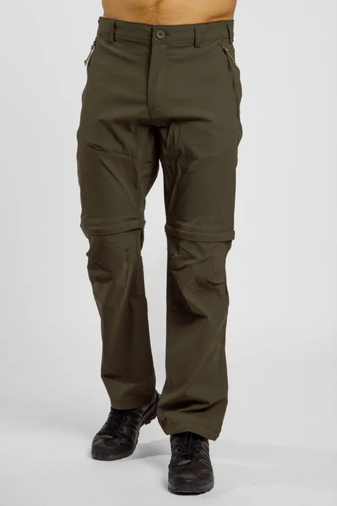 Craghoppers NosiLife Anti-Insect Pro III Convertible Herren Wanderhose Braun, Herren, Größe: 52