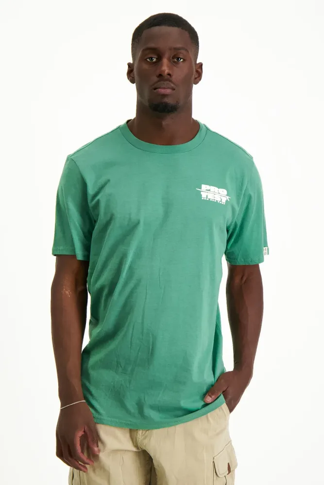 PROTEST PRTBaio Herren T-Shirt Grün, Herren, Größe: M