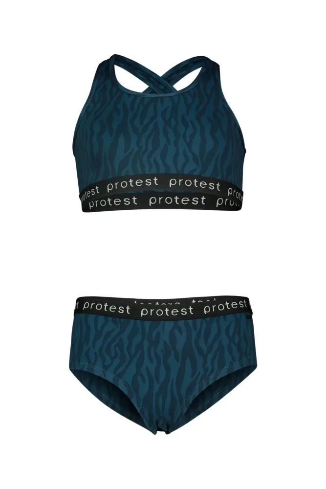 PROTEST PRTMonica Mädchen Bikini Blau, , Größe: 128