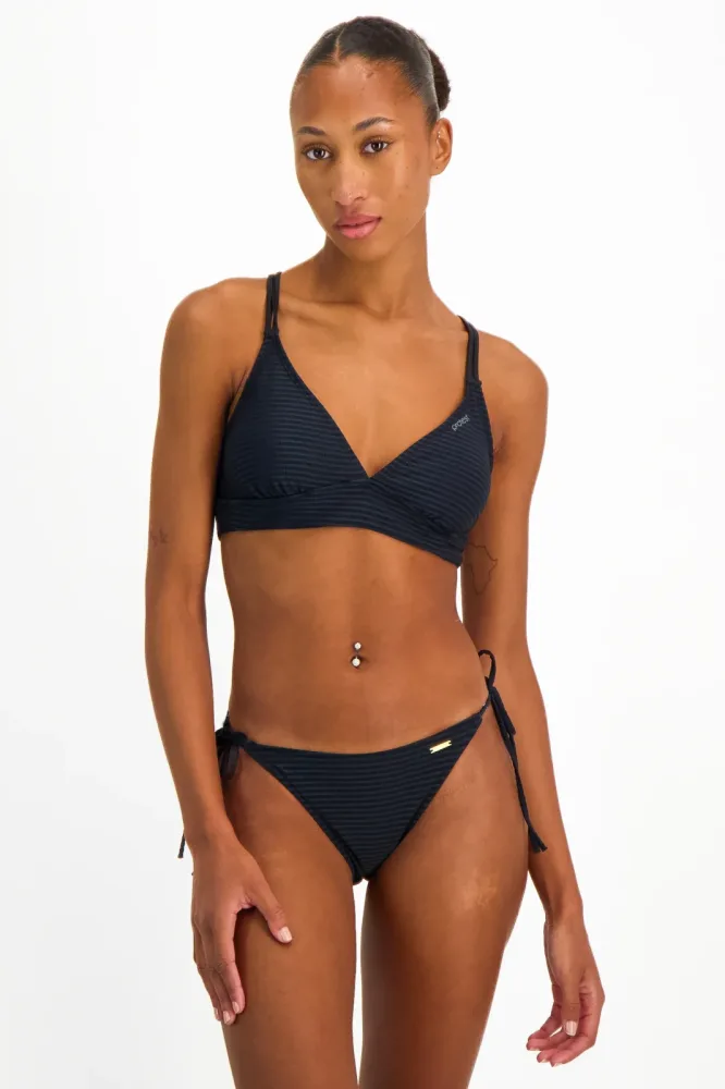 PROTEST MM PATIO Triangle Damen Bikini Top Schwarz, Damen, Größe: 38