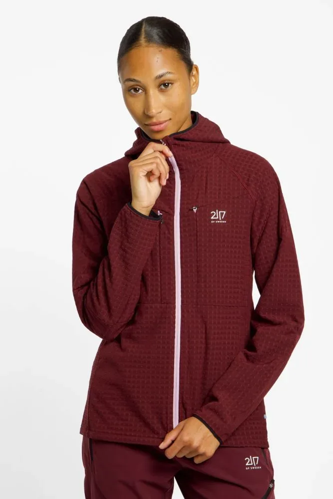 2117 OF SWEDEN Mellom Damen Midlayer Lila, Damen, Größe: M