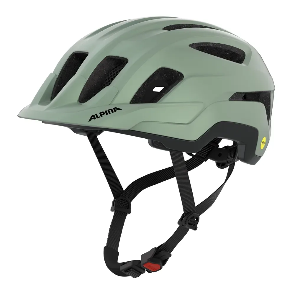 Alpina Paranus Mips Velohelm - willow-green matt
