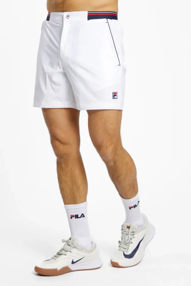 FILA Stephan Herren Tennisshort Weiss, Herren, Größe: XL