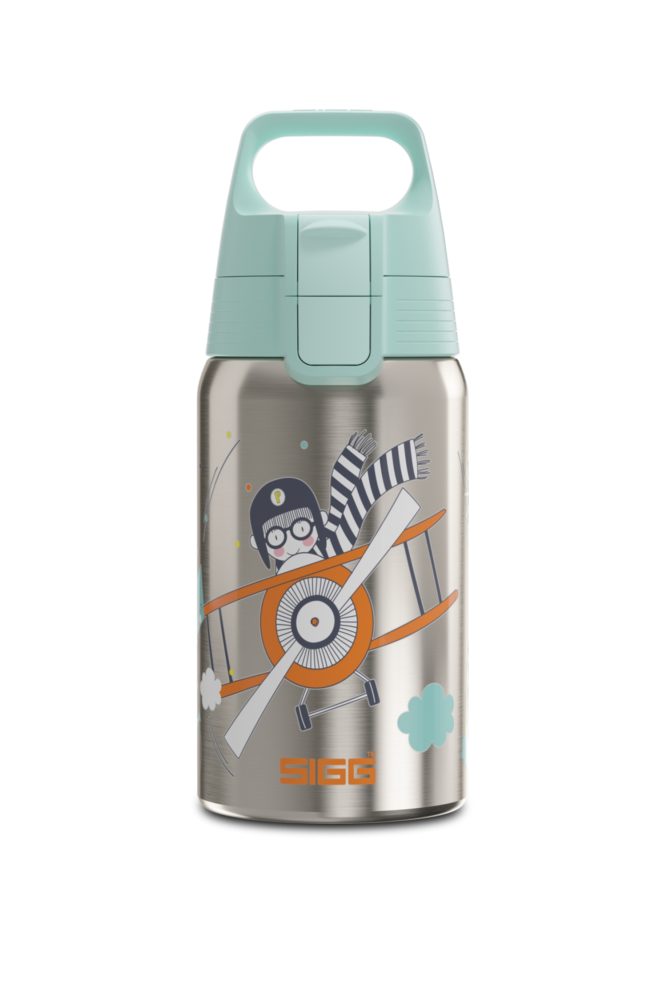 Sigg Shield ONE 500 ml Kinder Trinkflasche Grün, , Größe: ONE SIZE