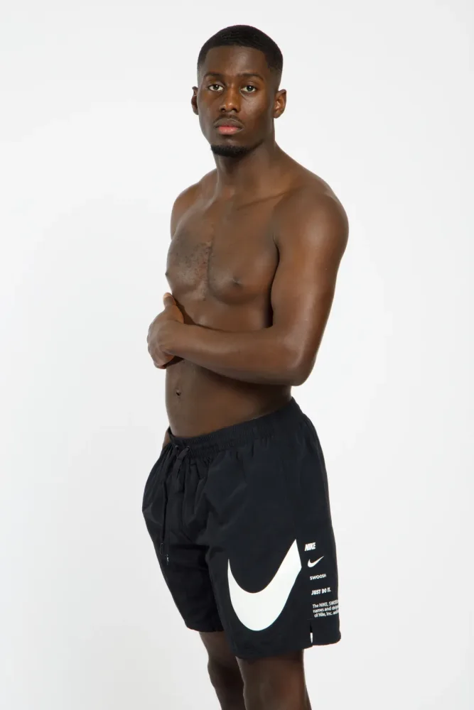 Nike Badeshorts - Black M Herren