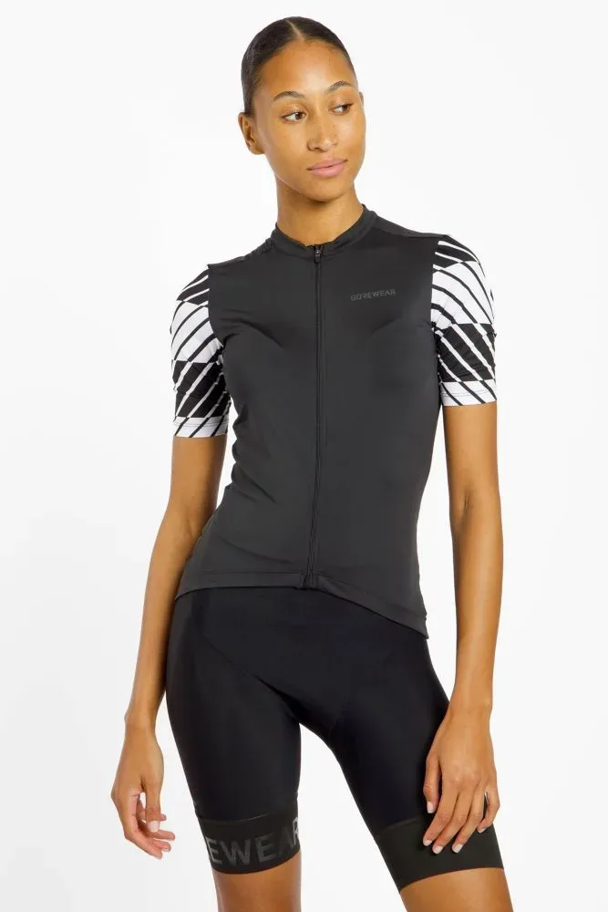 GORE BIKE WEAR SWIFTRIDE Optical Damen Biketrikot Schwarz, Damen, Größe: 42