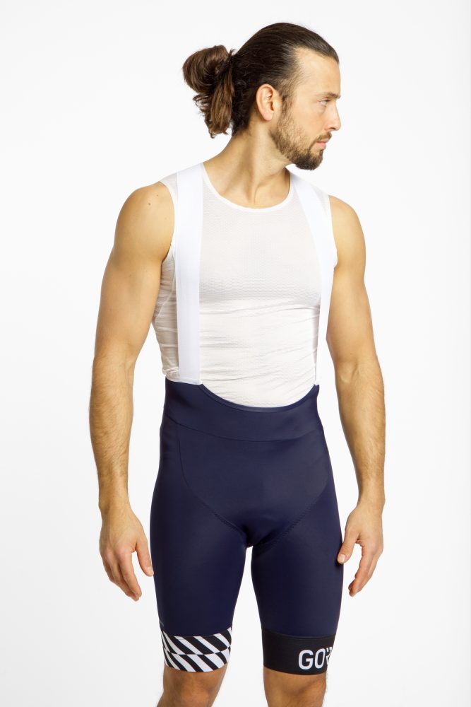 GORE BIKE WEAR SWIFTRIDE Optical Herren Bib Tight Weiss, Herren, Größe: S