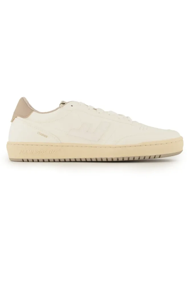 FLAMINGOS LIFE Stadion Damen Sneaker Weiss, Damen, Größe: 36