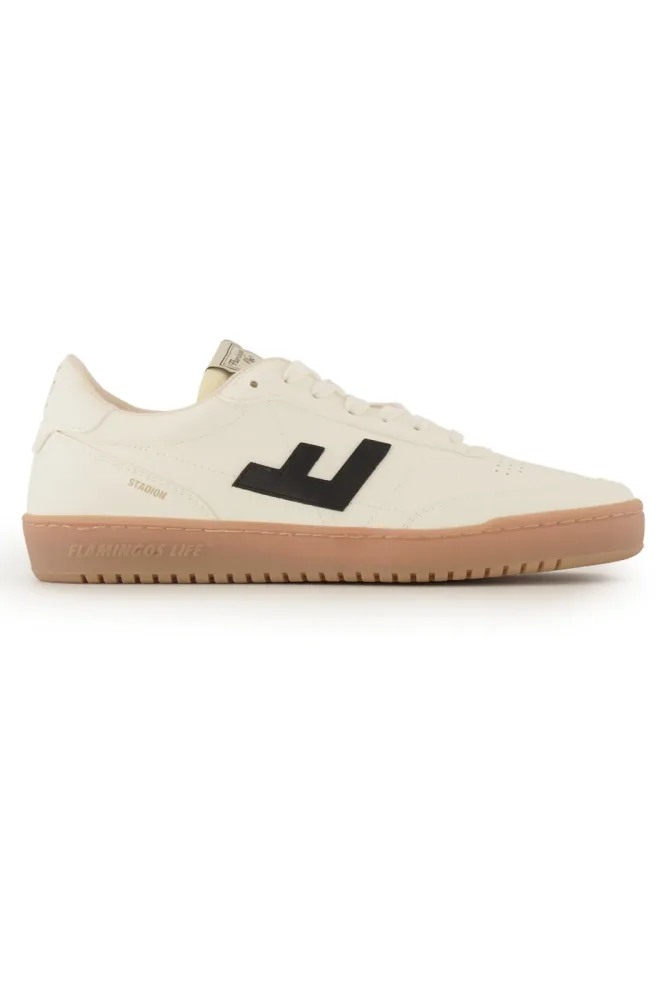 FLAMINGOS LIFE Stadion Damen Sneaker Beige, Damen, Größe: 36
