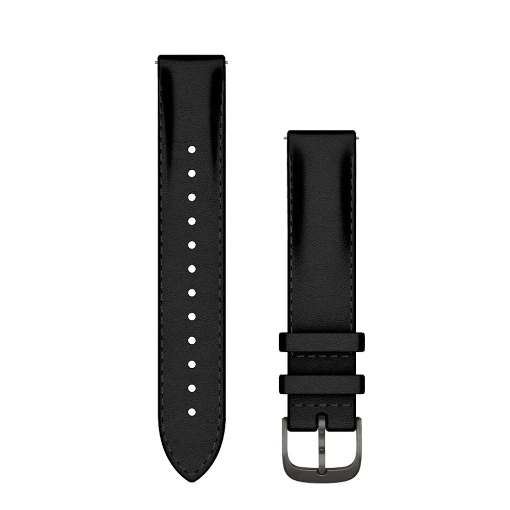 GARMIN 18 mm Schnellwechsel Uhrenarmband Schwarz, Herren, Größe: 0