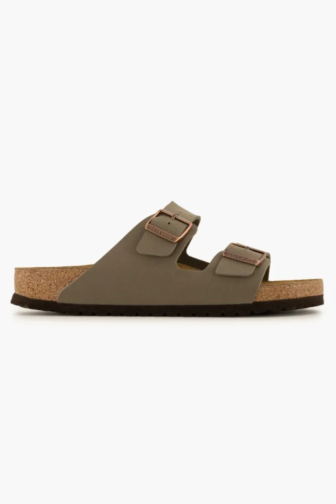 Birkenstock Arizona Birko-Flor® Regular Fit Herren Slipper Grau, Herren, Größe: 47