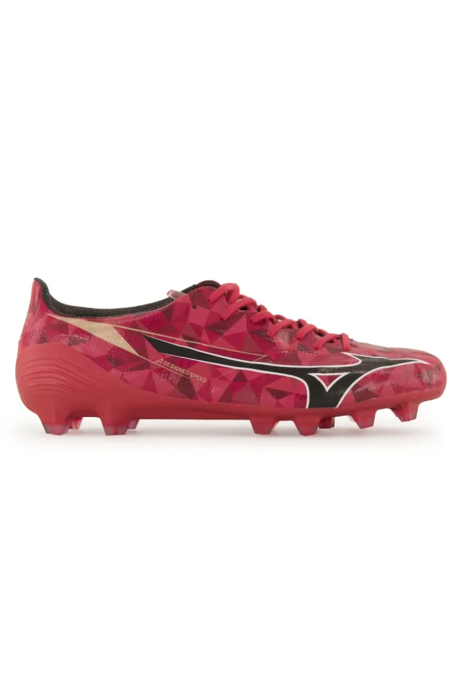 Mizuno Alpha II Elite FG Herren Fussballschuh Rot, Herren, Größe: 10