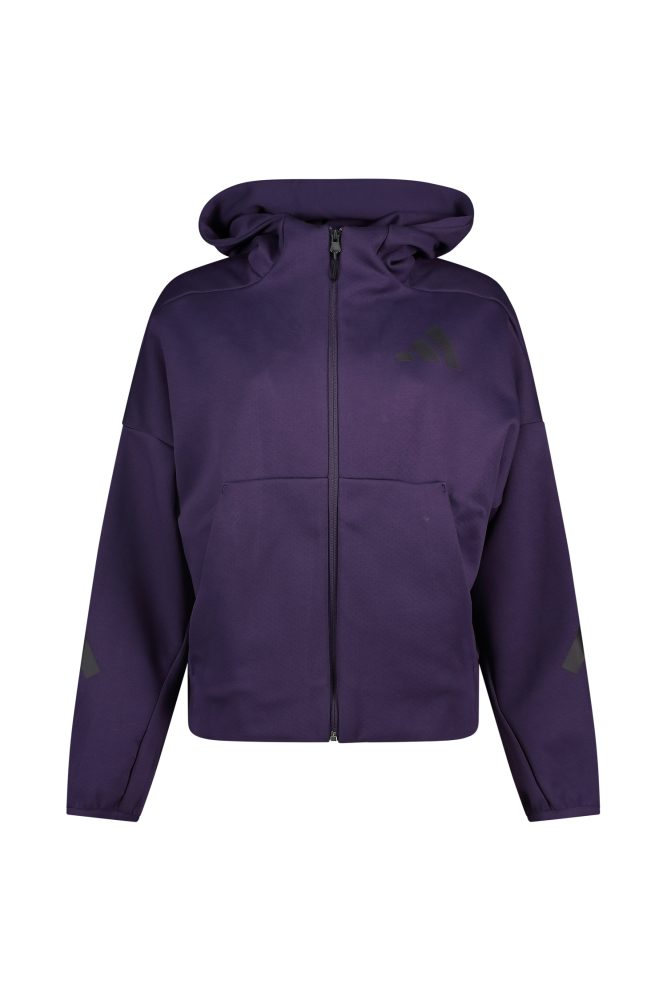 adidas Z.N.E. Damen Trainingsjacke Lila, Damen, Größe: S
