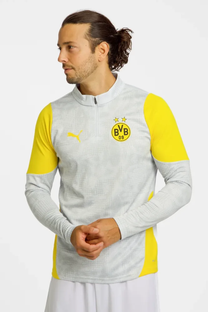 PUMA Borussia Dortmund Herren Longsleeve 25/26 Gelb, Herren, Größe: XL