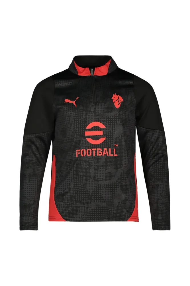 PUMA AC Milan Training Kinder Longsleeve Rot, , Größe: 128
