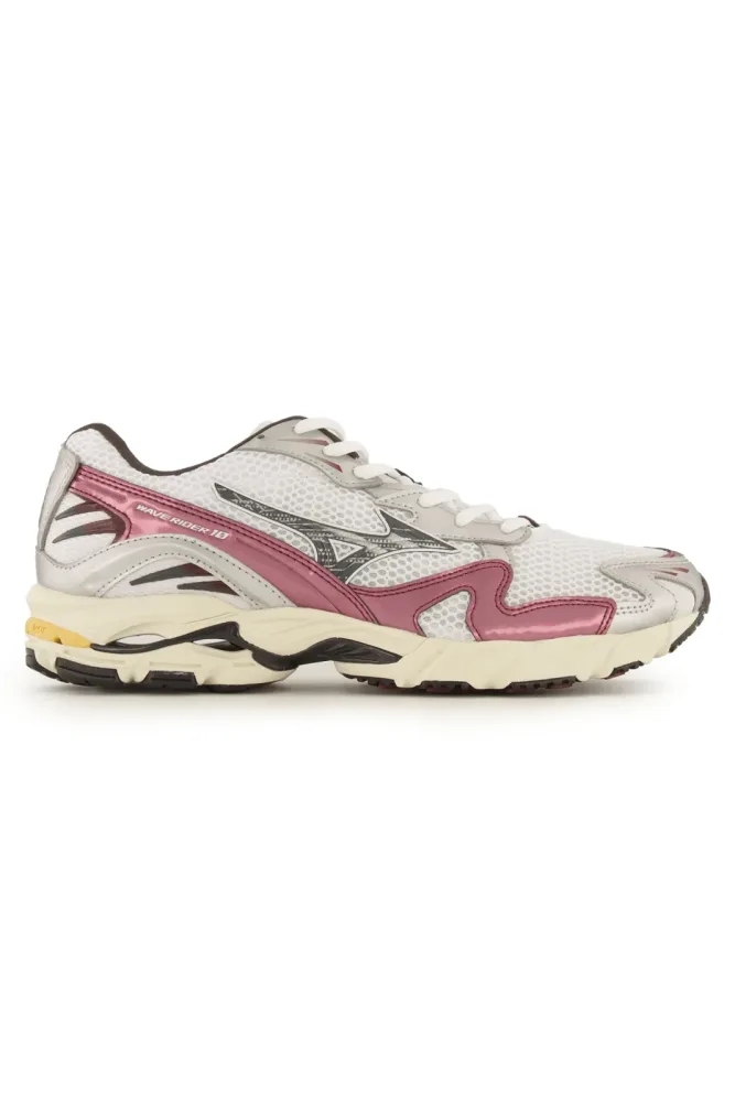 Mizuno Wave Rider 10 Herren Sneaker Schwarz, Herren, Größe: 9