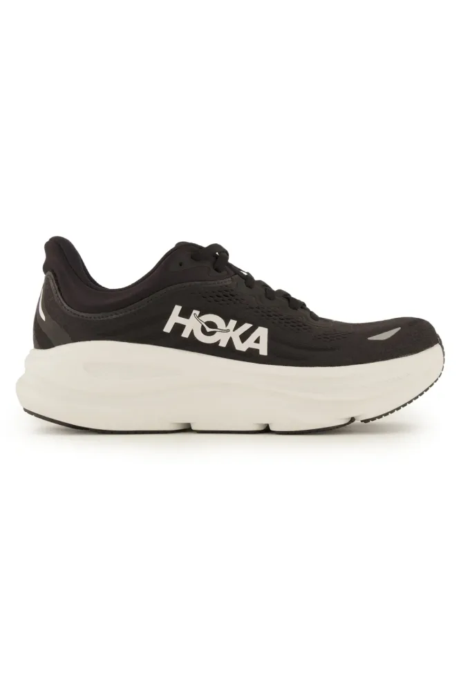 HOKA Bondi 9 Wide Herren Laufschuh Schwarz, Herren, Größe: 14