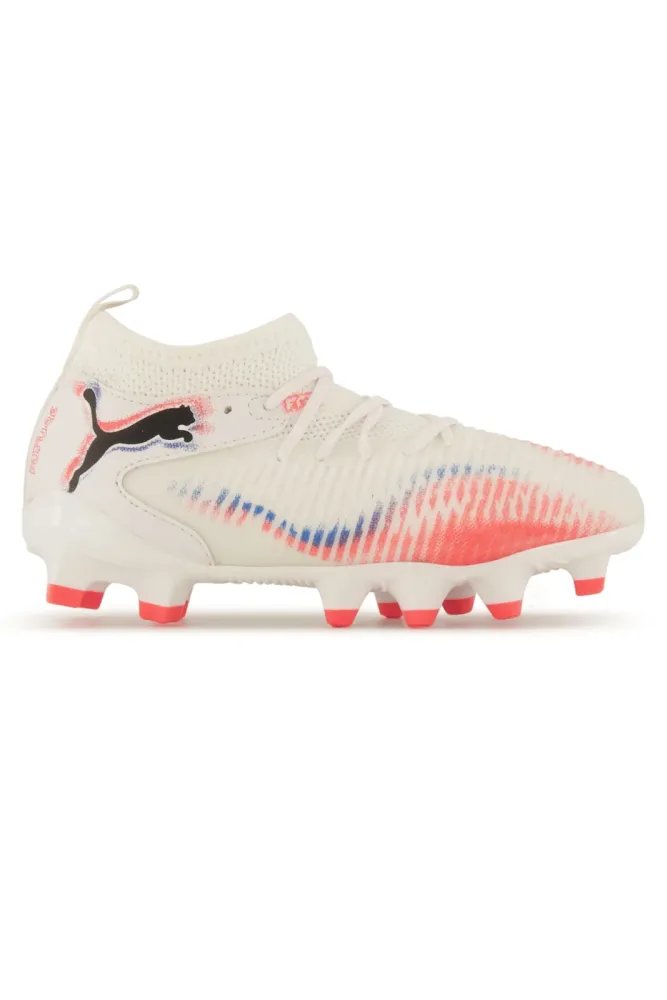PUMA Future 8 Match FG/AG Kinder Fussballschuh Weiss, , Größe: 38 1/2