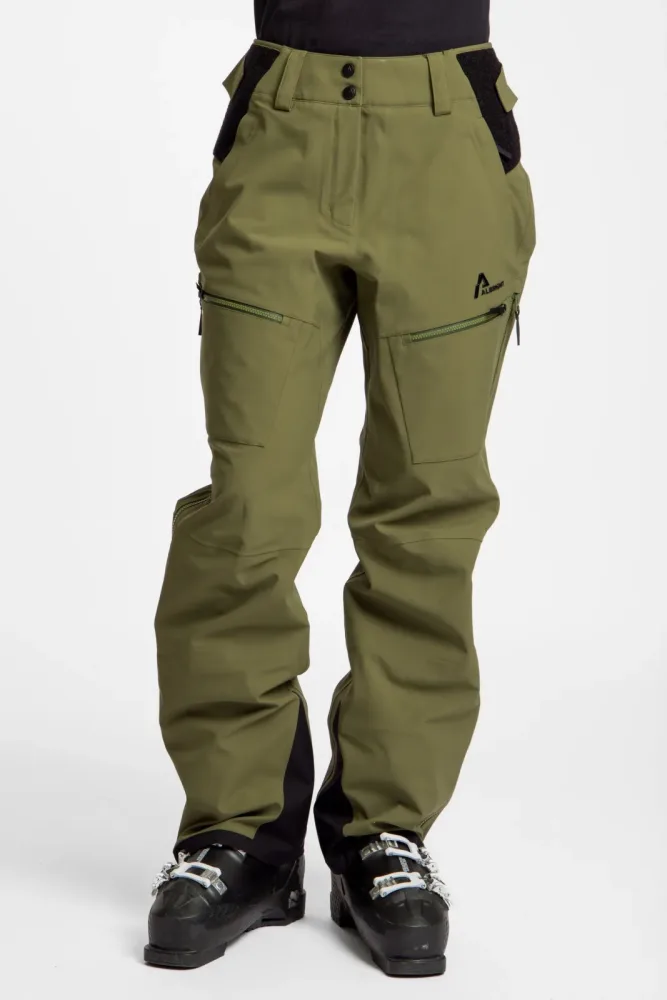 ALBRIGHT Titlis 3L Damen Skihose Grün, Damen, Größe: 40