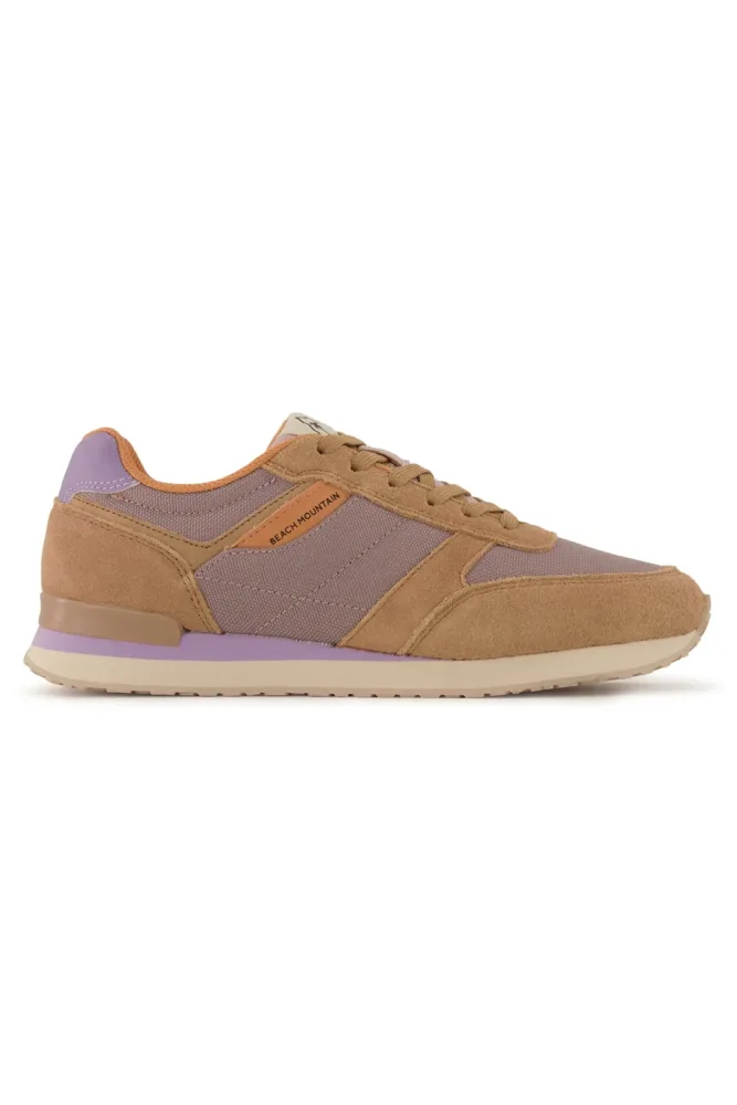 BEACH MOUNTAIN Re-Runner 2.0 Damen Sneaker Braun, Damen, Größe: 40