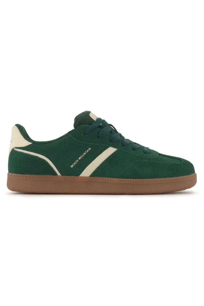 BEACH MOUNTAIN Calcio 3.0 Damen Sneaker Grün, Damen, Größe: 36