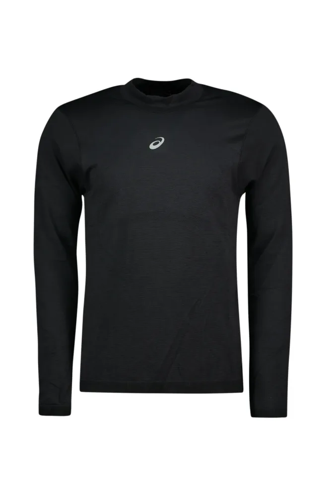 ASICS Road Winter Seamless Herren Longsleeve Schwarz, Herren, Größe: M
