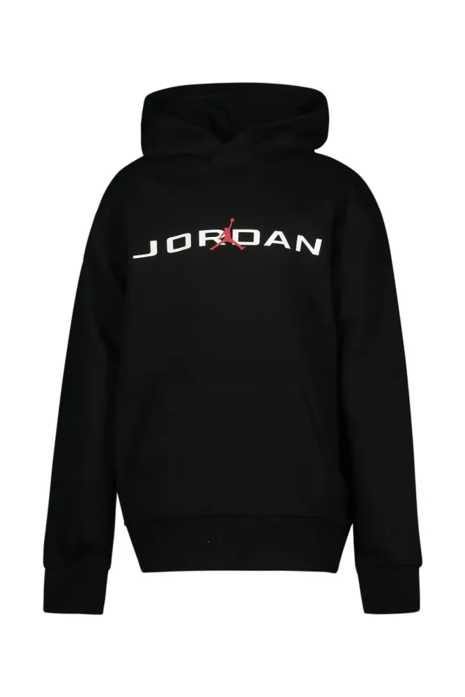 Jordan MJ Baseline Kinder Hoodie Schwarz, , Größe: 152