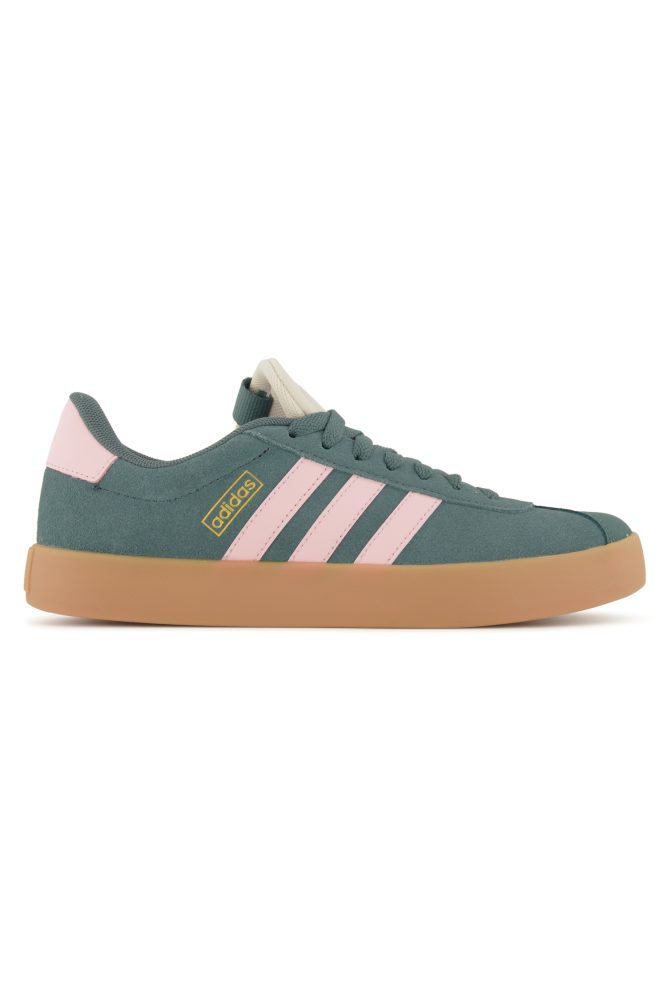 adidas VL Court 3.0 Damen Sneaker Grün, Damen, Größe: 4 1/2