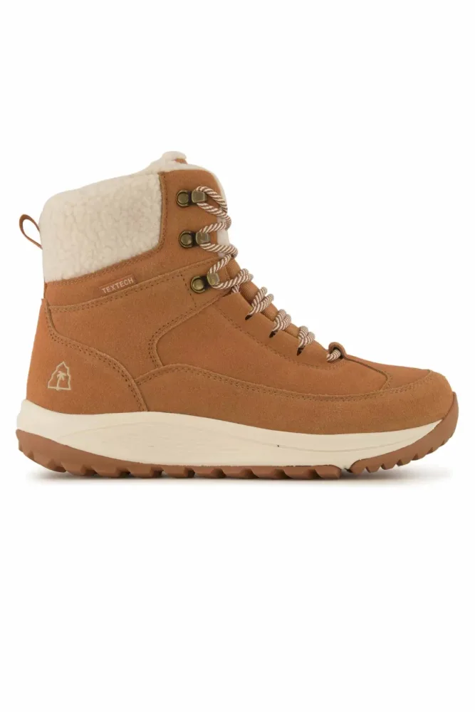 BEACH MOUNTAIN Sassy 2.0 Tex Damen Winterschuh Beige, Damen, Größe: 39